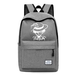 One Piece Bagpack Mochila Tassen 2021 School Designer Kawaii Tassen Dames Schoudertassen Mannen Plecaki Backpack271m