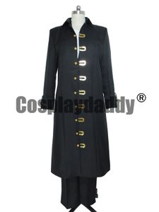 One Piece Cosplay Costume Shanks Black Coat