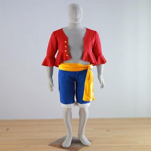 EEN STUK Cosplay Monkey D Luffy cosplay kostuums272o