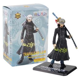 Een Stuk Dood of Levend Trafalgar Law Figuur Actie Zeven Krijgsheren van de Zee PVC Collection Model Toys1773022