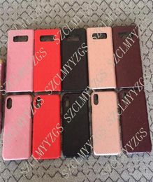 Fundas de teléfono de cuero PU de lujo de una pieza para Samsung Galaxy S21 S8 S9 Plus S10E S10 5G S20 Ultra Note 8 9 10 20 Diseñador de moda Si8684422
