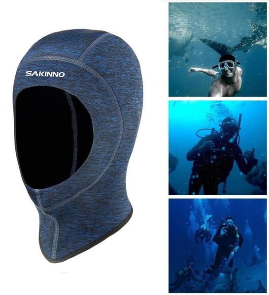 Costumes en une seule pièce de la plongée plongée Headgear Sports Fishing Mens Chapeau imperméable Sunsn Masque de plongée à surface chaude à séchage rapide -405299689