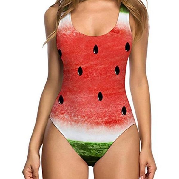 Costumes d'une seule pièce Maillot de bain pour femme One Piece Bikinis 2021 Femme Maillots de bain Sexy High Cut Beachwear Maillots de bain Maillot de bain drôle M320R