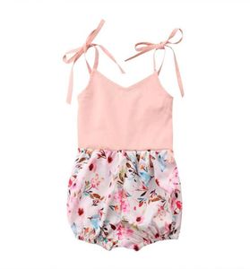 Maillot de bain une pièce bébé filles vêtements de plage enfants fleur barboteuse body combinaison tenue vêtements été vacances plage tissu 024 m Twop8177653