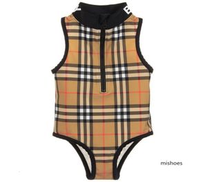 One Piece Swimsuit Kids Designer Swimwear for Girls Kids Fluce Brand Bathing Suits Monokinis para niños Swimwear JJB 200314011069599