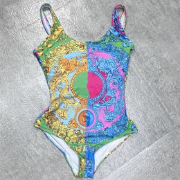 Traje de baño de una pieza para mujer Traje de baño de diseñador Bikini de moda