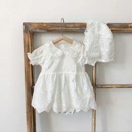 One-pièces 03t NOUVEAU NOUVEAU BÉBÉS GILLES BLANC BLANC SHERNVE LACE Bodys élégant mignon mignon princesse Summer plage Nouveau-Born