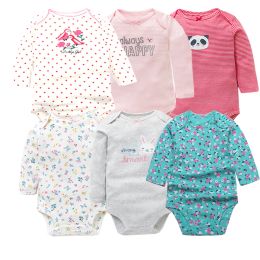 Één-stuks 13 stcs /lot lente cartoon pasgeboren unisex babyjongen meisje bodysuits zachte baby onesies 100% katoenen babykleding baby ropa bebe