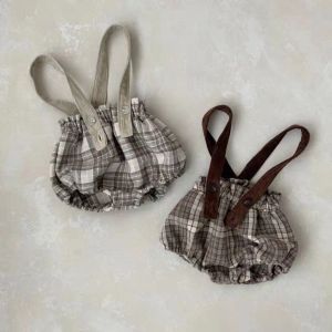 One-pièces British Vintage Style Plaid Baby Bodys Bodys Bodys Boys Girls Optifits NOUVEAU-BNAN Clothing 03T