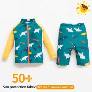 Maillot de bain une pièce pour enfants avec protection solaire pour garçons et bébés