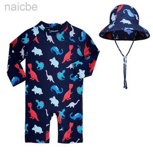 Une pièce mignon bébé garçons maillot de bain avec dessin animé dinosaure Lion imprimer enfant en bas âge maillot de bain enfants maillots de bain une pièce maillot de bain pour enfants 24327