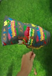 One Pièces Golf Club Blade Putter HeadCover Cinco de Mayo Sun Flower Super Rat Master exclusif Malelet Couverture 2206195690298