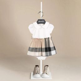 One-pièces pour bébé marque de bébé vêtements pour bébé fille longue manche courte du bodys bébé robe robes grandis