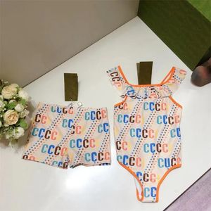 One-Pieces OnePieces Swim Designer Kinderbadmode Mode Jongens Zwembroeken Baby Meisjes Bikini's Zwemkostuum Zomer Luxe Badmode Chi