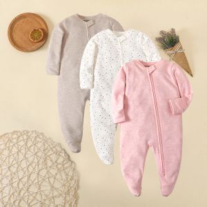 One-pièces Spring and Automne NOUVEAU-NE NOUVEAU COMME SUIT Vêtements pour bébé pour filles à manches longues Baby Baber Jumps combinaison Baby Clothing