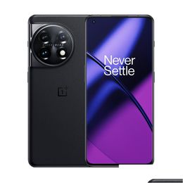 One Plus Originale 11 Oneplus 5G Cellulare Smart 12Gb Ram 256Gb Rom Snapdragon 8 Gen2 50.0Mp Nfc 5000Mah Android 6.7 120Hz Amoled Dh62U