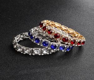 Bracelets de mariée à une rangée, breloque élastique, strass éblouissants, perles de mariage pour mariée, Bracelets Gatsby le magnifique, accessoires de fête pour filles8035235