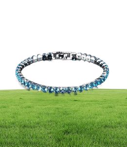 Une rangée trois rangées pleines de bracelets de zircon diamant cristal de rovskis fashion dames bracelet cadeaux de Noël Bangle4037062