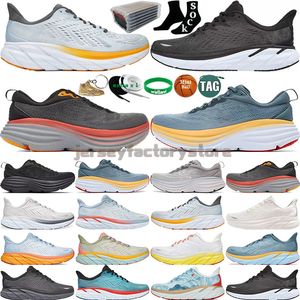 ONE chaussures de course pour hommes femmes Bondi Clifton 8 Carbon x2 chaussure de sport absorbant les chocs route autoroute escalade hommes femmes formateurs coureurs baskets d'entraînement en plein air