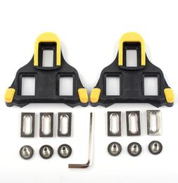 One Set Mountain Road Bicycle Selflocking Pedal Cleats Outdoor Bike Cycling Accessoires pour Highwayriding Shoe7221085