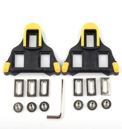 One Set Mountain Road Bicycle Selflocking Pedal Cilats Outdoor Bike Cycling Accessoires pour Highwayriding Shoe9106436