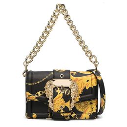 Schouderhandtas Desinger Crossbody tas flap messenger portemonnee crossbody portemonnee cowhide echte lederen verwijderbare lange riem dames tassen koppeling