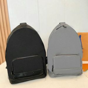 Bolso de un solo hombro para hombre, mochila de piel de becerro con sombra de cuero repujado negro para hombre, bolso de hombro con mensaje de lujo