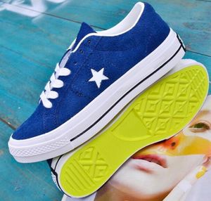 One Star 74 Fragment Navy One Star Skate chaussures de sport chaussures de course pour femmes hommes bottes yakuda Training Sneakers marche gym chaussures de jogging