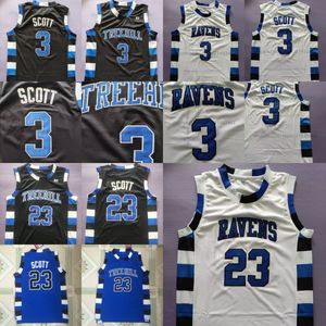 One Tree Hill 23# Lucas Scott 3# Nathan Scott Camiseta de baloncesto para hombre cosida