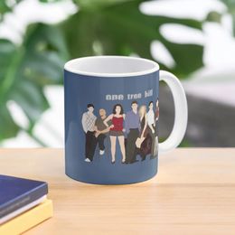 One Tree Hill Seasons 2 et 3 Tasse de café principale grande tasses Breakfast Breakfast Porcelaine 240407