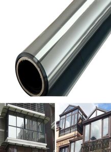 One Way Mirror Privacy Reflectie 15 Tint Window Film Solar Energy Save Building Glassfilm Home Window Sticker Sun Film 1m 50 cm 8287182