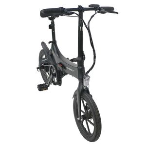 ONEBOT S6 portátil plegable bicicleta eléctrica 250W Motor Max 25 kmh 6.4Ah batería - Negro