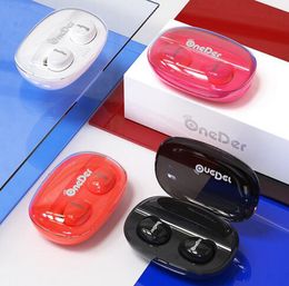 ONEDER W12 Bluetooth 5.0 oortelefoons draadloze oordopjes Touch Control Sport in oor stereo snarless headset voor Android iOS mobiele telefoon max sumsang xiaomi