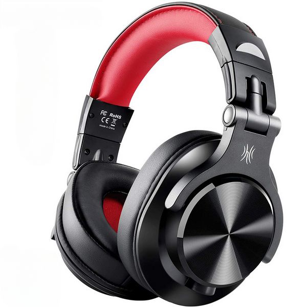 Oneodio A71 auriculares con cable sobre la oreja con micrófono estudio DJ auriculares profesional Monitor grabación mezcla auriculares para juegos