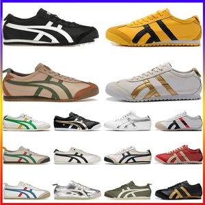 Onitsukass 66 baskets femmes Chaussures hommes noir blanc bleu jaune jaune beige basse entraîne