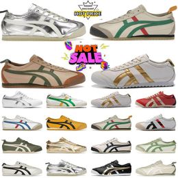 Onitsukass Tiger Mexico 66 Sneakers lifestyle Femmes Men designers Chaussures de course noir blanc bleu jaune beige basse formelle Loafer