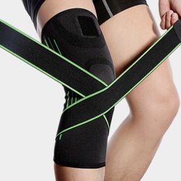 online knie pads veiligheid fitness oefening druk fietsen breien knie protector knie oefen apparatuur basketbal sport voetbal voetbal