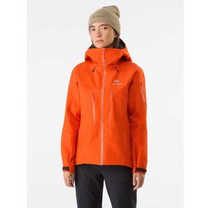 Vêtements pour hommes en ligne Manteaux de créateurs Veste Arcterys Veste Marque ALPHA SV Series Veste Hardshell Costume d'alpinisme Orange Phenom XS W WN-N4BW