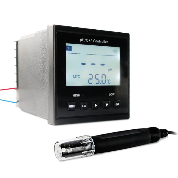 Contrôleur pH TDS Ec en ligne, conductimètre électrique numérique