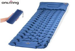 Onliving camping slaapmat zelf opblaasbare matras in tentbed ultralight luchtkussen wandelen 2202258753517