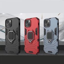 Ring Holder Kickstand Cover Cases Armor Rugged Dual Layer para iphone 13 PRO MAX 12 11 160PCS / LOT