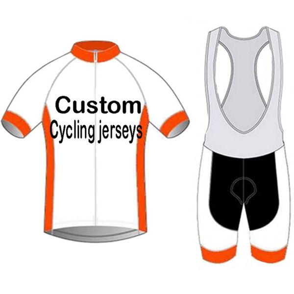 Uniquement pour l'acheteur à payer pour le maillot de cyclisme personnalisé ensemble hommes à manches courtes vélo chemises vélo cuissard costume été sports de plein air uniforme Y22090601