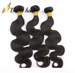 Solo envíe a nosotros Bella Hair más barato 7a Cabello de cabello Body Wave Human Hairextensions Full Bundle 345pcs Lot Wavy Hair Weaving7505318