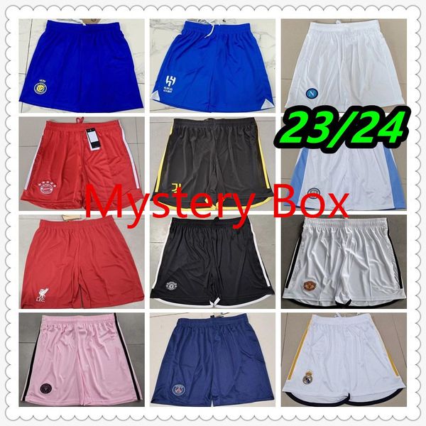 Seulement 6,99 USD Taille adulte Mystery Box Maillot de football N'importe quel club Équipe nationale Pantalon de football de qualité thaïlandaise Envoyé au hasard Maillot rétro pas cher