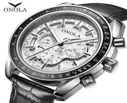 Onola Business Inventable Mecánica Automática Reloj For Man Luxury Classic Fashion Luminous Wating Wrist Watch Watch Man 20191898975
