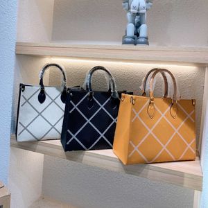 Onthego Simple mode femmes sacs de créateurs en cuir sac à main messager croix femmes voyage sac à dos portefeuille grand Shopping sac à main M44925