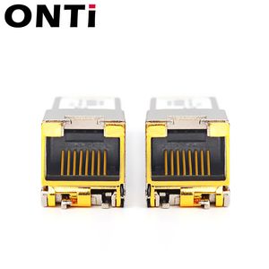 ONTI GIGABIT RJ45 SFP Module 1000Mbps SFP Copper RJ45 SFP Transmetteur Module compatible pour Cisco / Mikrotik Ethernet Switcht