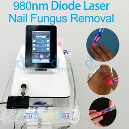 Onicomicosis, tratamiento de hongos en las uñas de los pies, eliminación de hongos en las uñas, máquina láser de diodo de 980nm, uso en salón de Spa