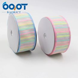 Ooot Baorjct L-20325-186,38 mm 5 ans Colore Fleur bilatérale ruban de fil transparent, accessoires de mariage Matériaux faits à la main bricolage