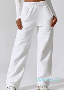 oose sportbroek rechte broek met wijde pijpen voor dames slanke elastische joggingbroek outdoor vrijetijdskleding